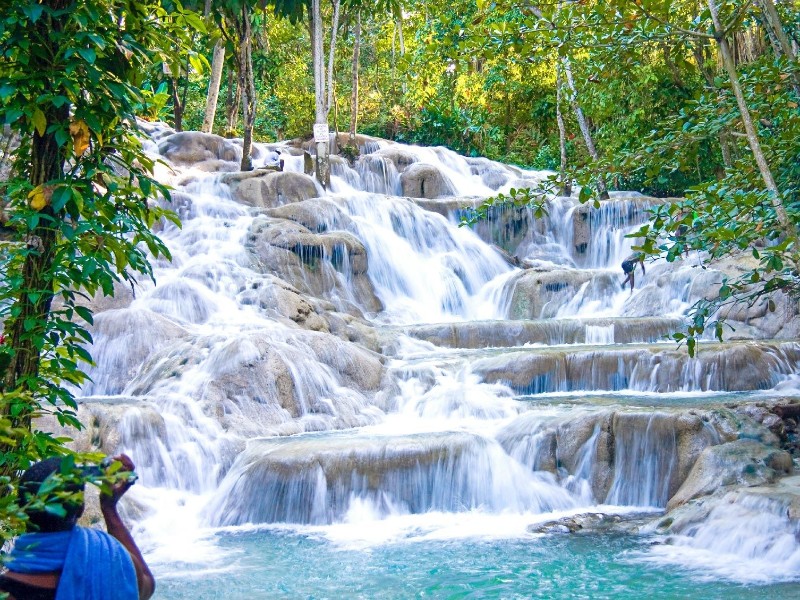 Dunn's river in Jamaica