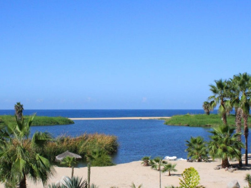 Posada La Poza - Lagune und Meer