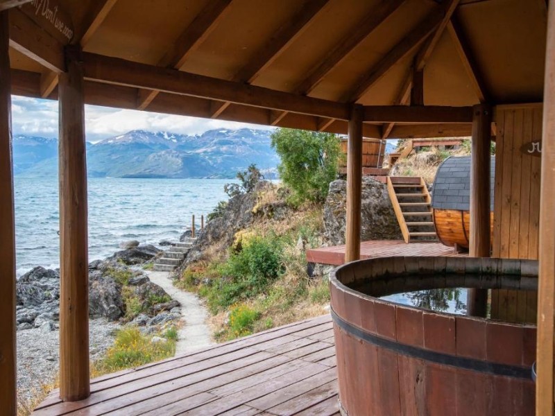 Terra Luna Lodge - Hot tub