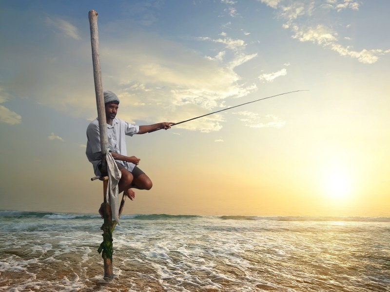 Sri Lanka - Local fisherman