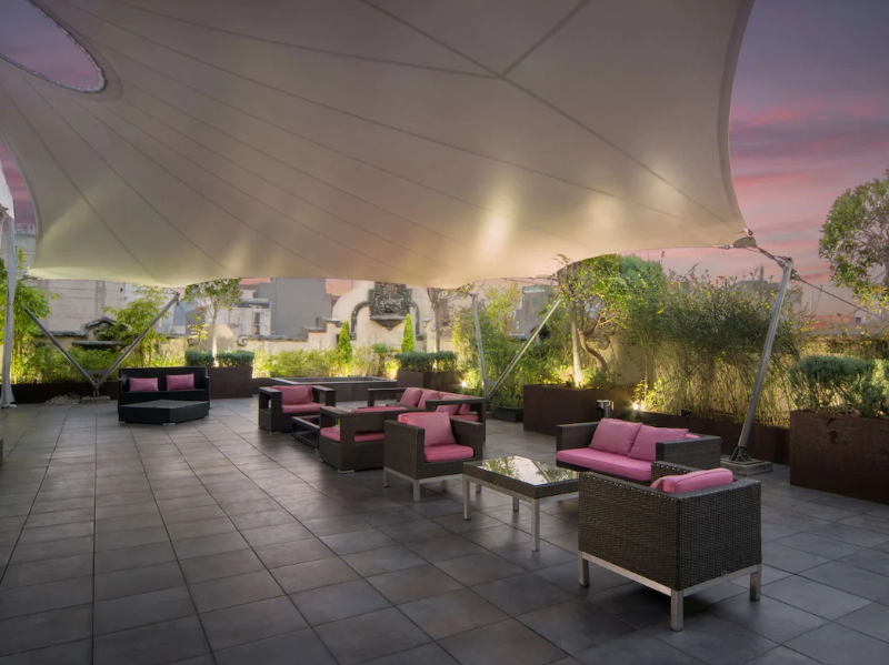 Hampton Inn - Terrasse