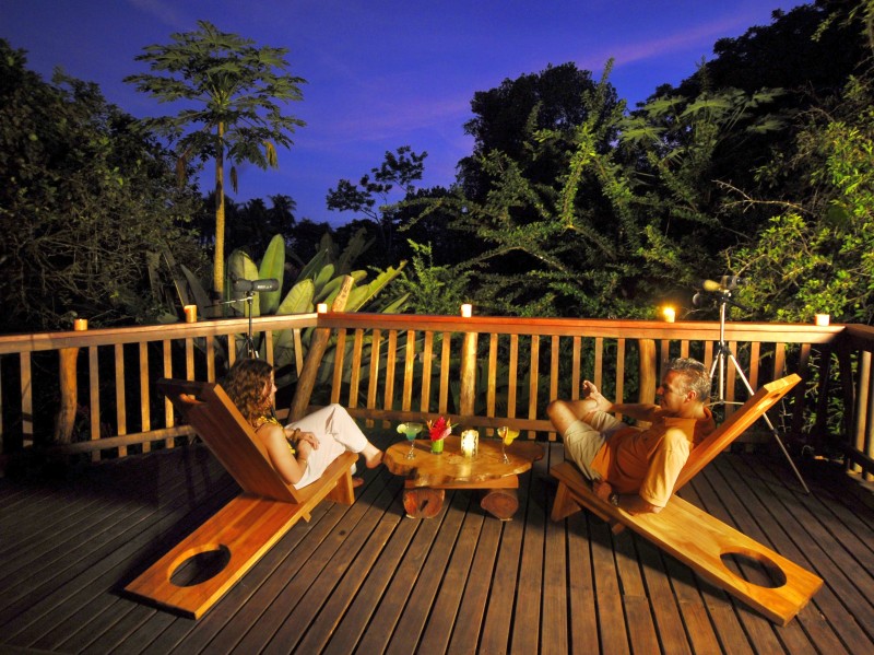 Playa Nicuesa Lodge - Sonnenuntergang