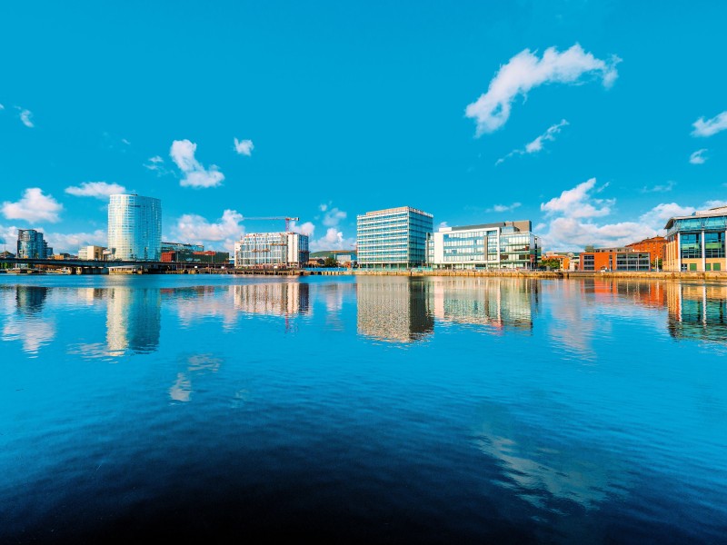 UK - Northern Ireland - Belfast River