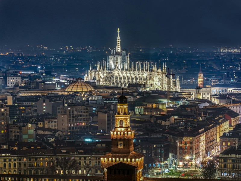 Duomo night