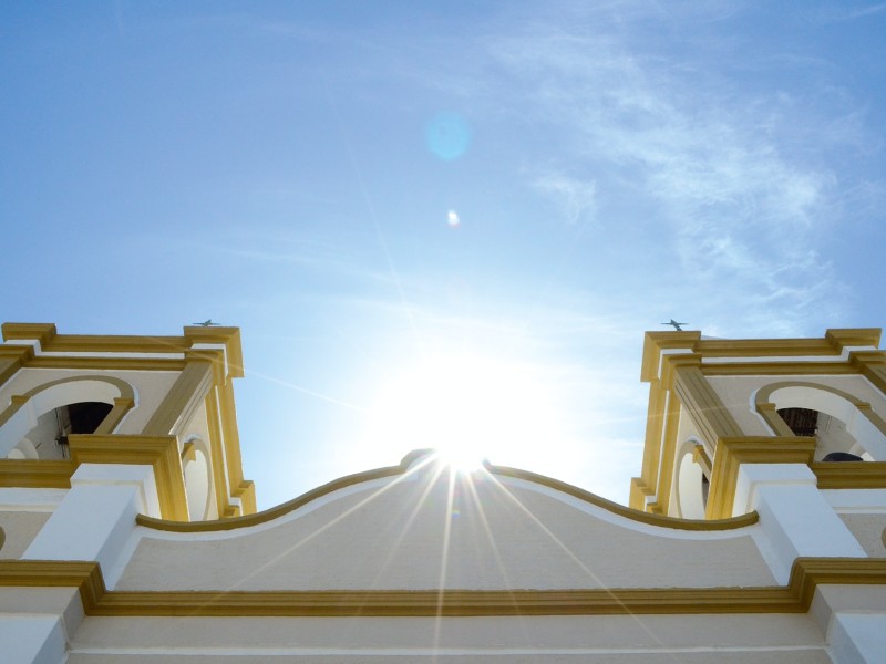 Colonial church in San José del Cabo