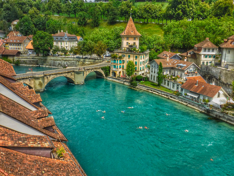 Aare River Berne