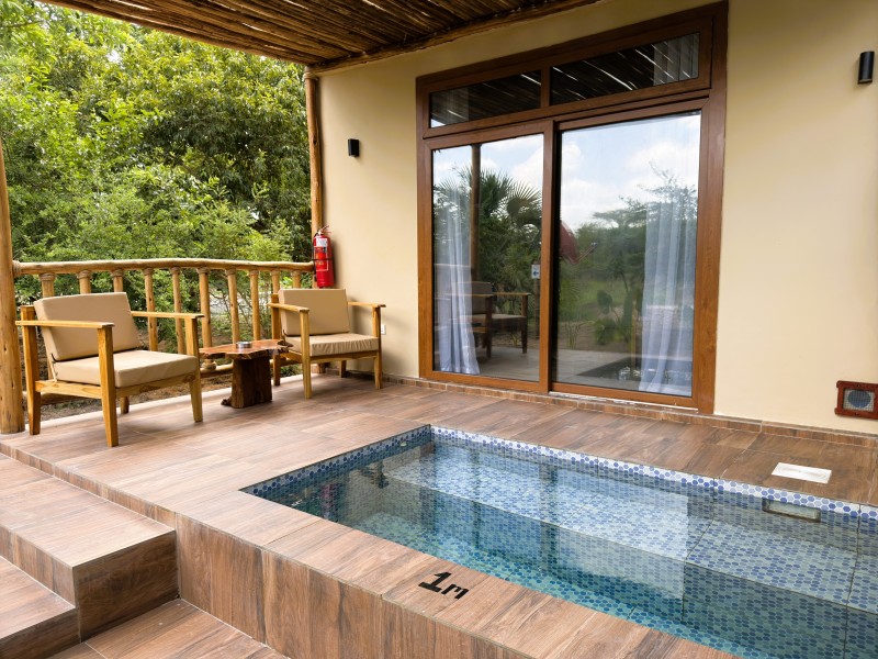 Tanzania - Hotel room - Private pool 