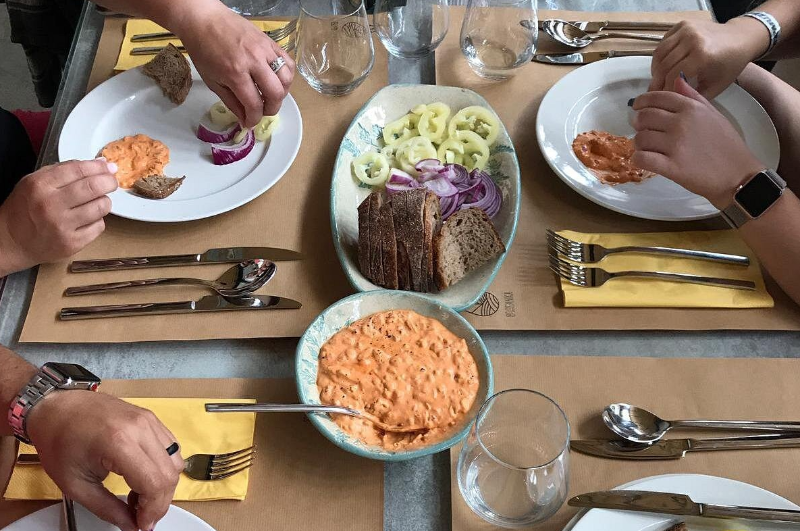 Dinner at a local home Budapest