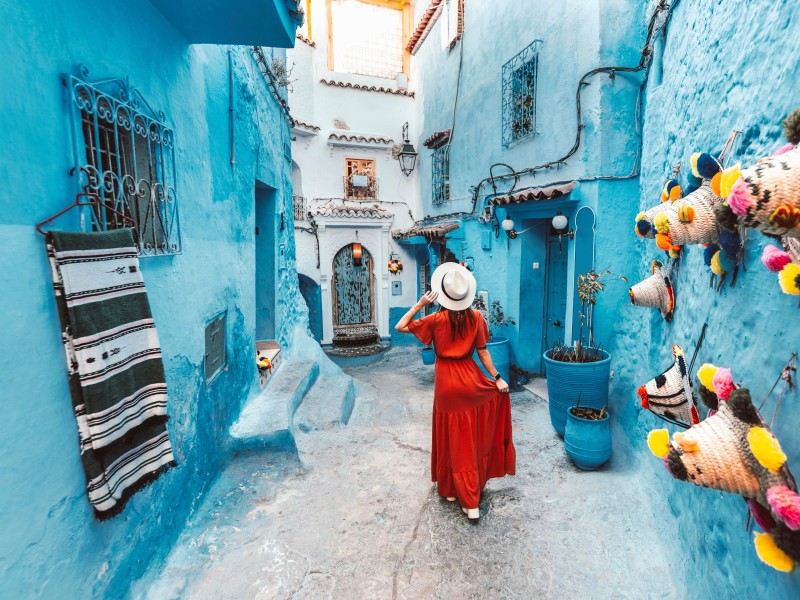 The blue city Chefchaouen