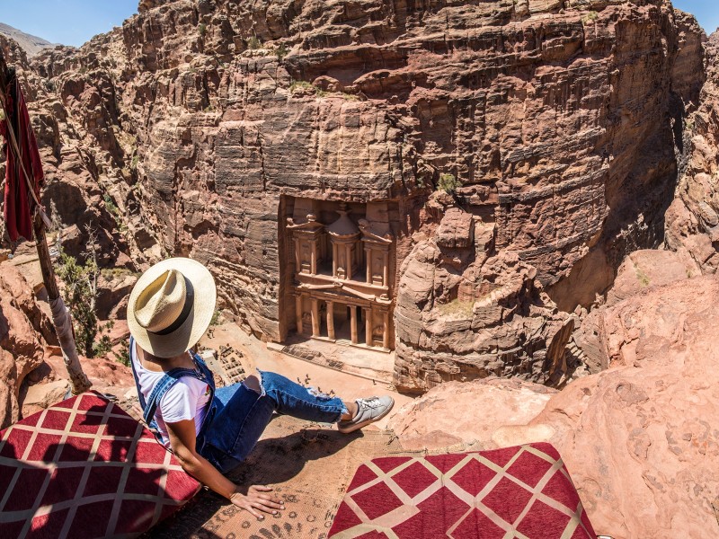 Petra from the top