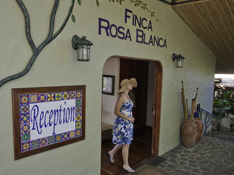 Finca Rosa Blanca - Reception