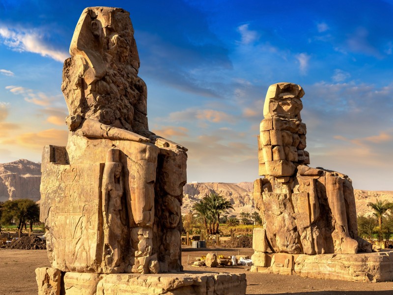 The Colossi of Memnon