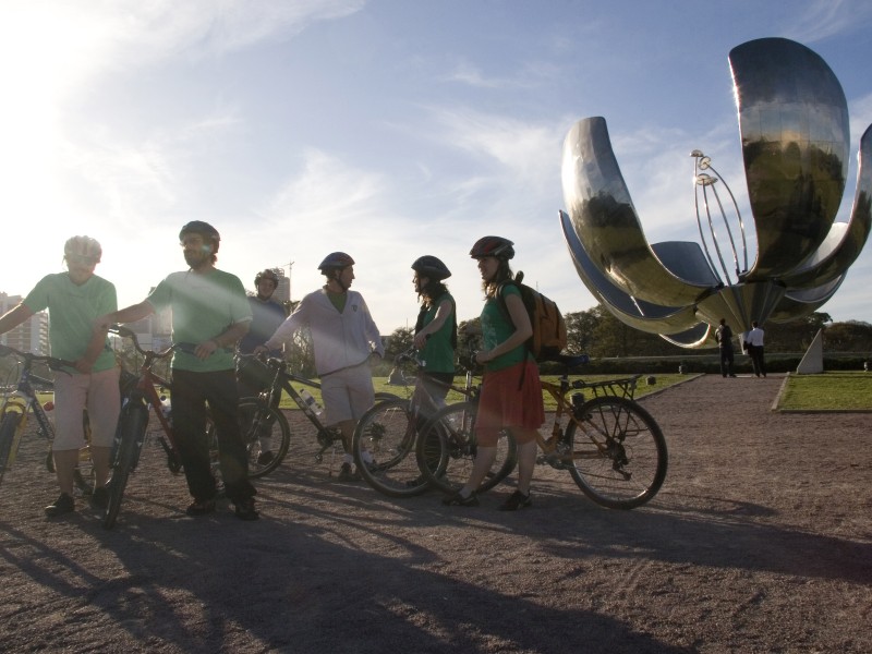 Fahrrad Buenos Aires_Floralis Generica