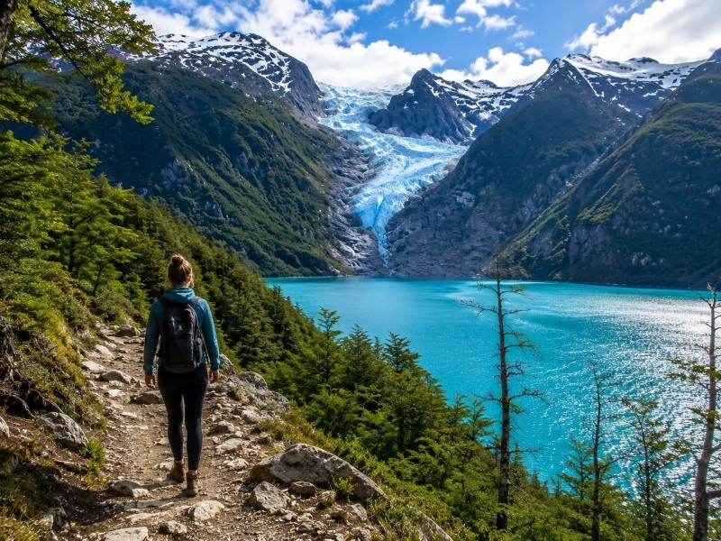 Yelcho-Gletscher-Wanderweg 