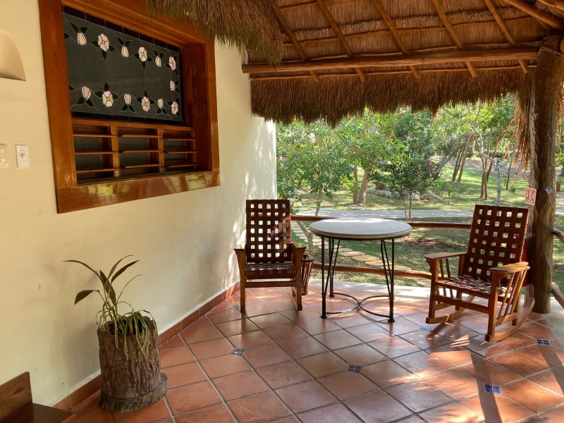 Mayaland - Bungalow Terrasse