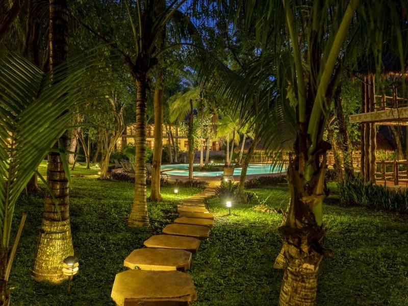 The Lodge at Uxmal - Abendstimmung