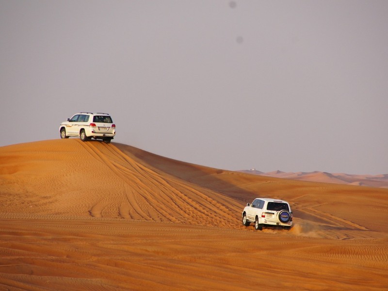 Desert in 4x4