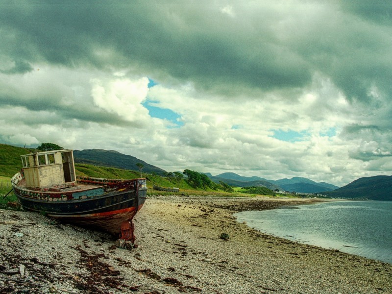 A beach in Ullapool
