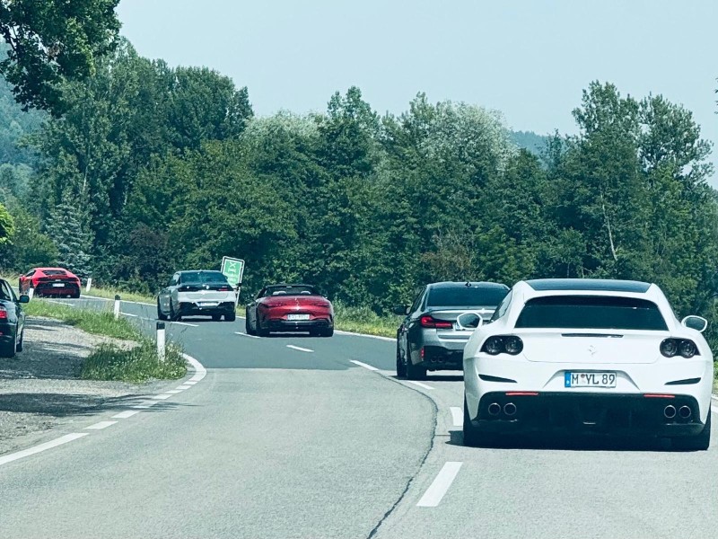 On the road
