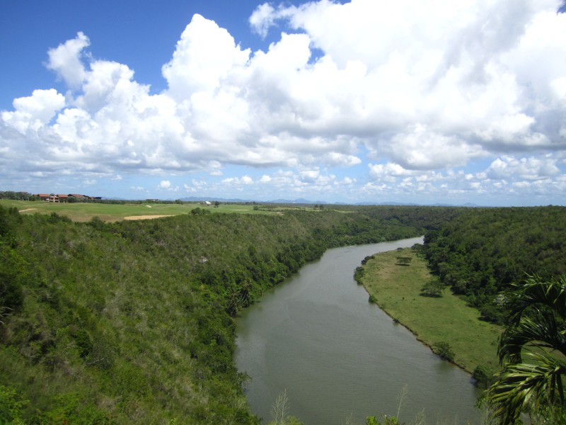 Fluss Rio Chavon