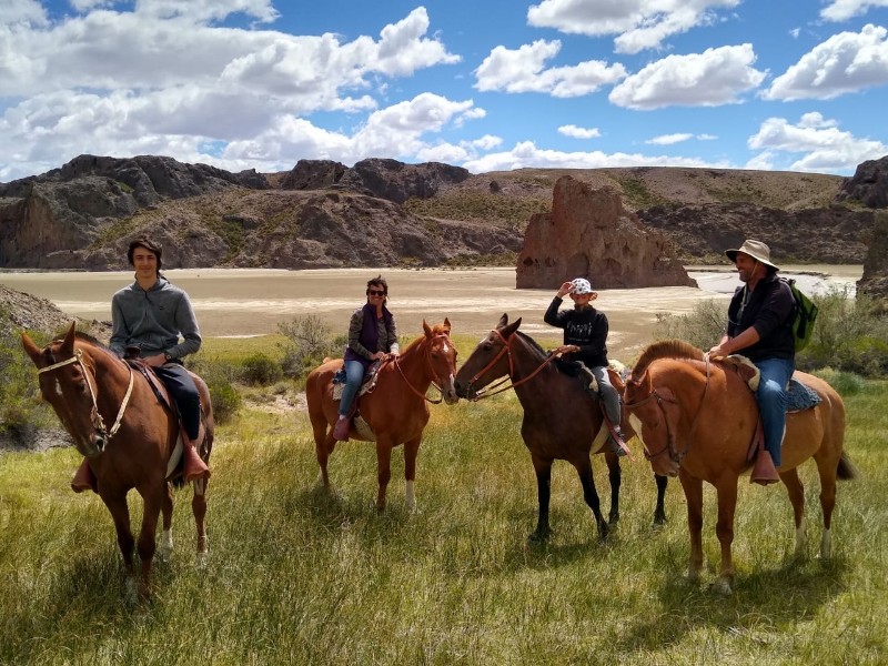 Campamento Darwin Aktivitäten Ausritt