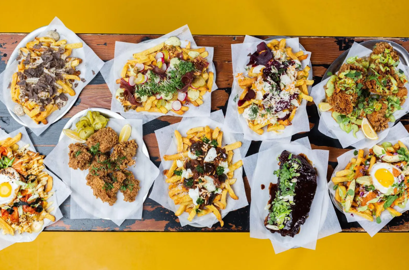 East Meets West, Fork and Walk