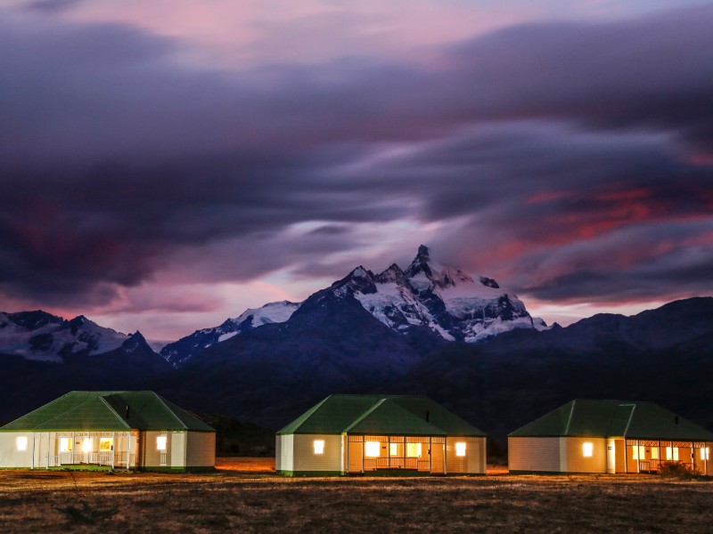 Estancia Cristina - Abendstimmung