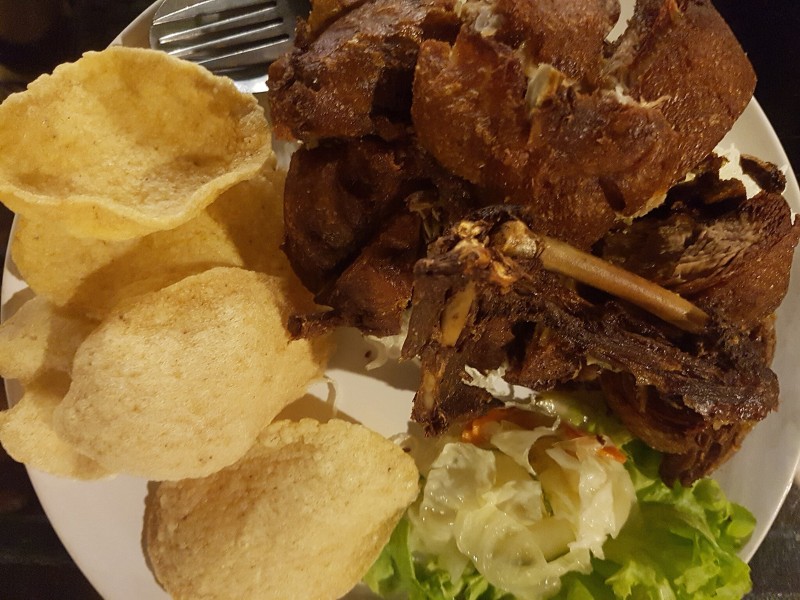 Fried Duck
