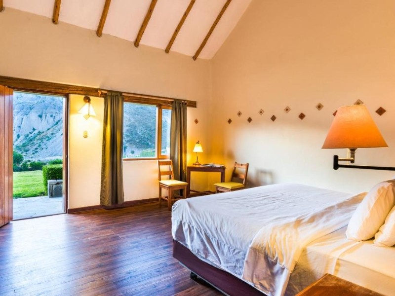 Zimmer mit Queensizebett Colca Lodge