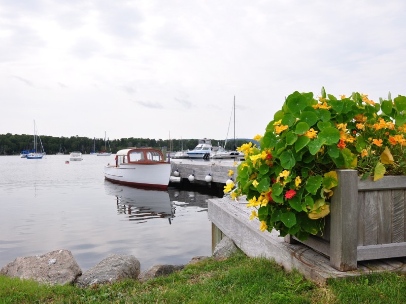 Boat in Baddeck