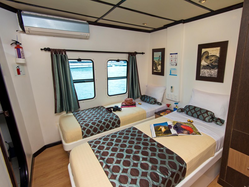 Twin bed cabin Archipel I