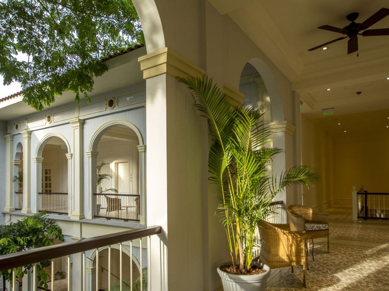 Del Parque - Blick in Innenhof