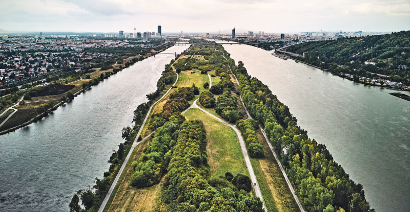 Danube Island Vienna