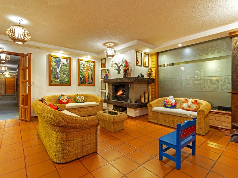 Lobby Hotel La Floresta