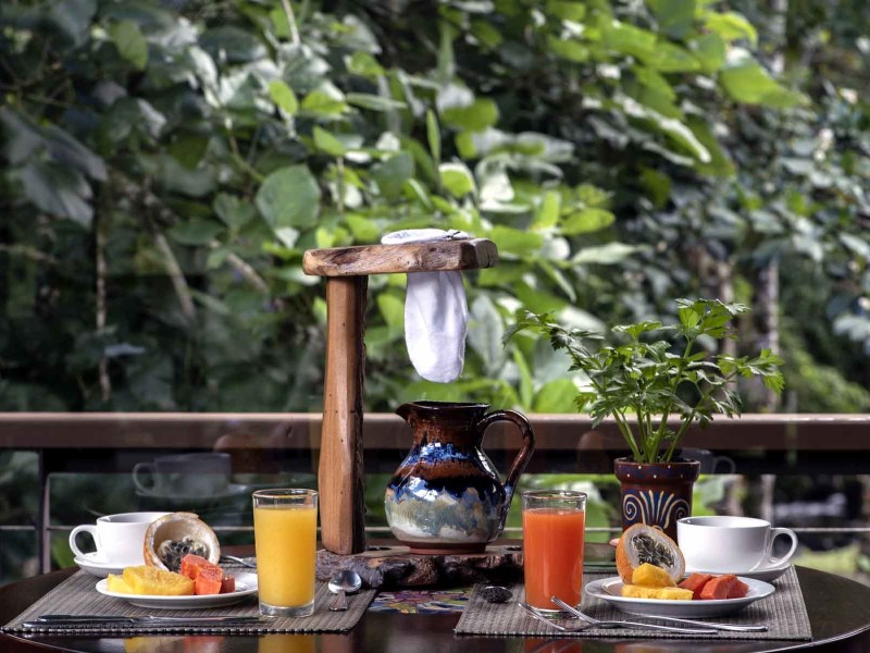 El Silencio Lodge - Kulinarik