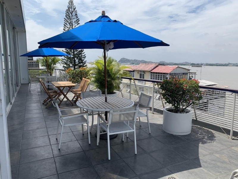 Terrace with River View