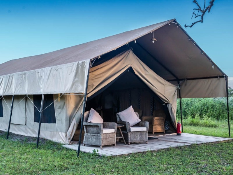 Luxus-Glamping in der South Serengeti