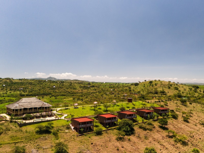 Luftaufnahme von Africa Safari Karatu