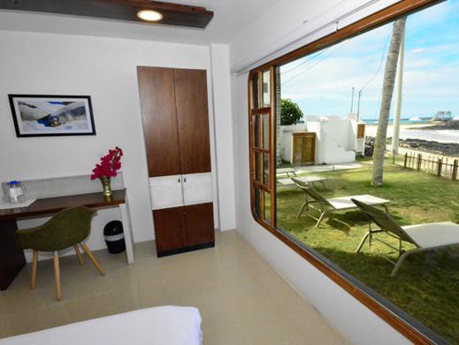 Aussicht auf den Strand