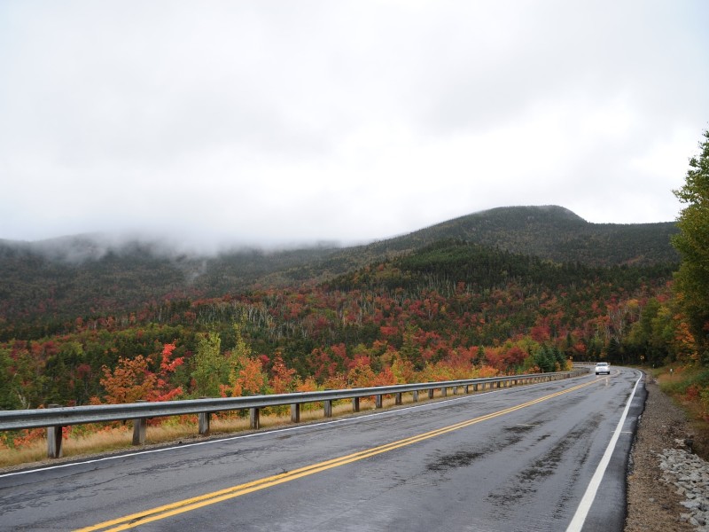Road in North Conway, USA
