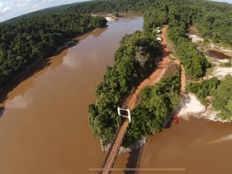  Aerial view of Madia Rainforest