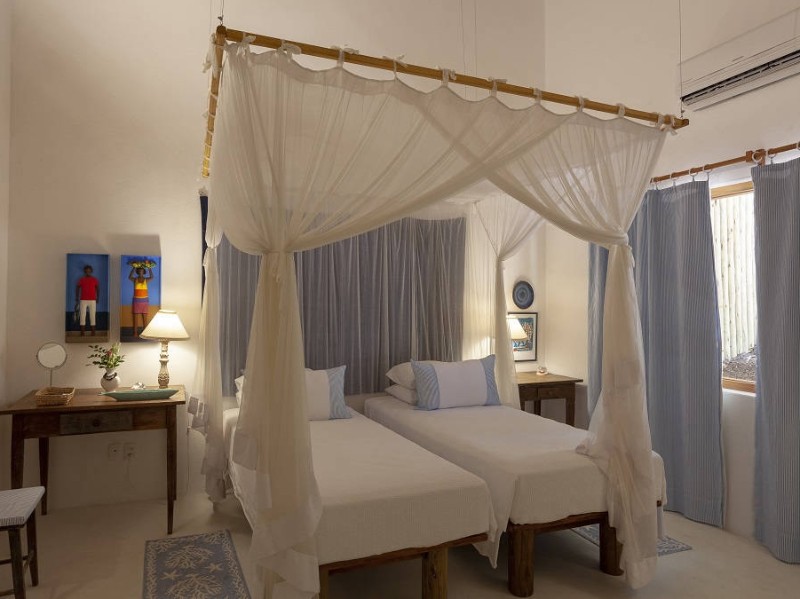 Zweibett-Zimmer in der Afin Villa