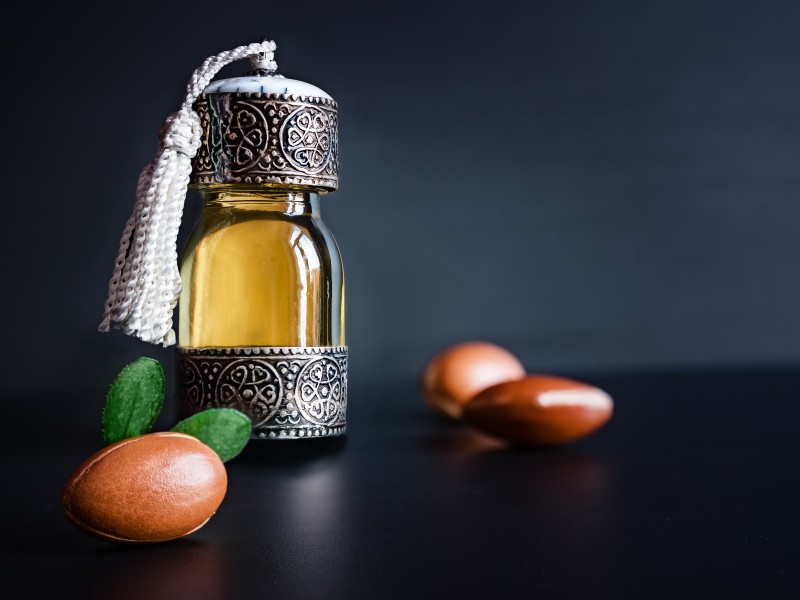 bottle with iron embossed