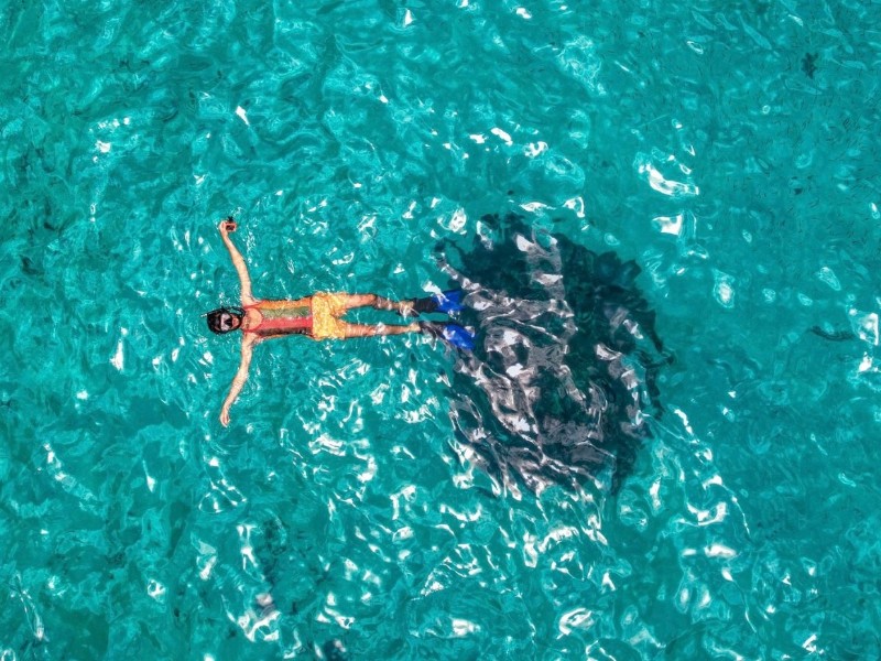 Negril: lay in ocean