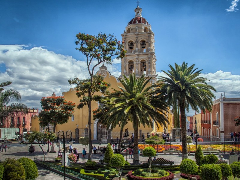 Puebla city center