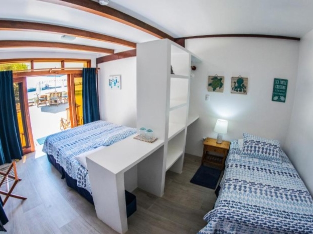 Zweibettzimmer mit Meerblick