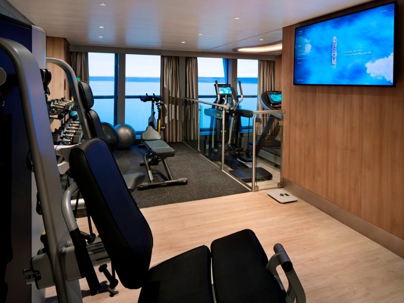 Celebrity Flora Fitnessraum