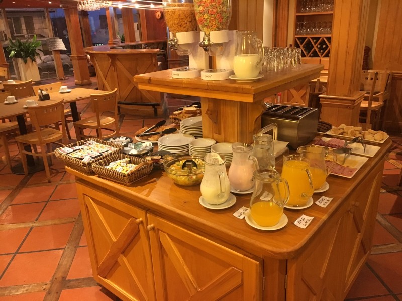 Hostal del Bosque - Frühstück