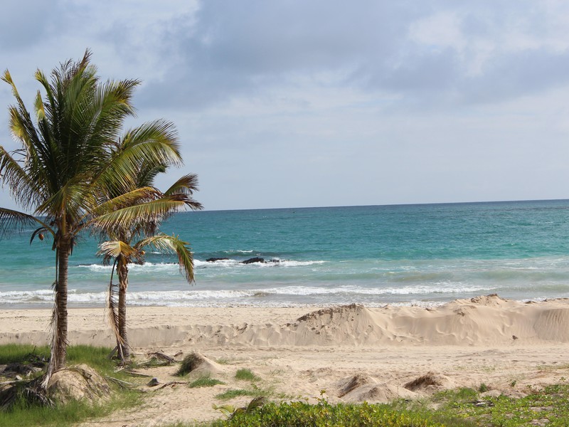 Blick auf den Strand