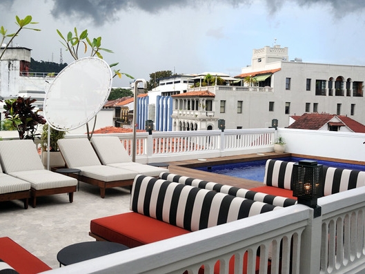 American Trade Hotel - Dachterrasse